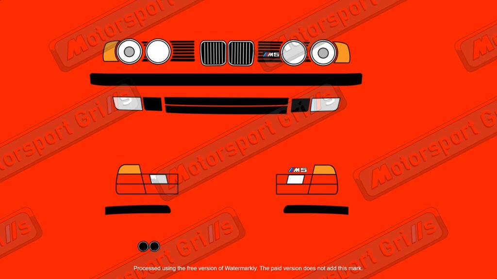 motorsport grills e34 m5 w